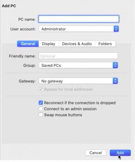 ADD PC